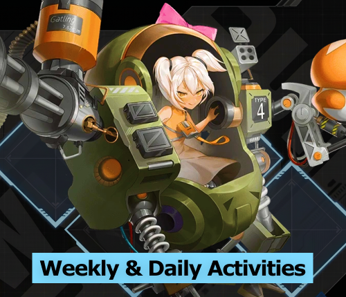TF WEEKLY & DAILY ACTIVITIES